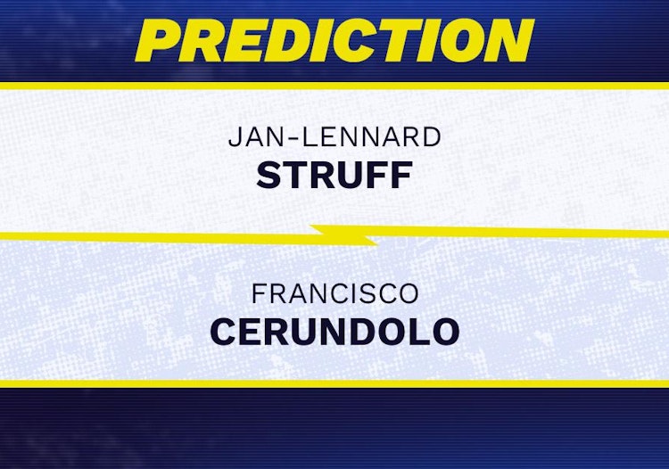 Jan-Lennard Struff takes on Francisco Cerundolo in US Open 2026 action.