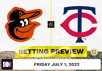 Orioles vs. Twins Prediction and Odds - Jul 1, 2022