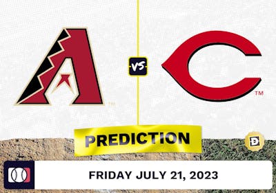 Diamondbacks vs. Reds Prediction for MLB Friday [7/21/2023]