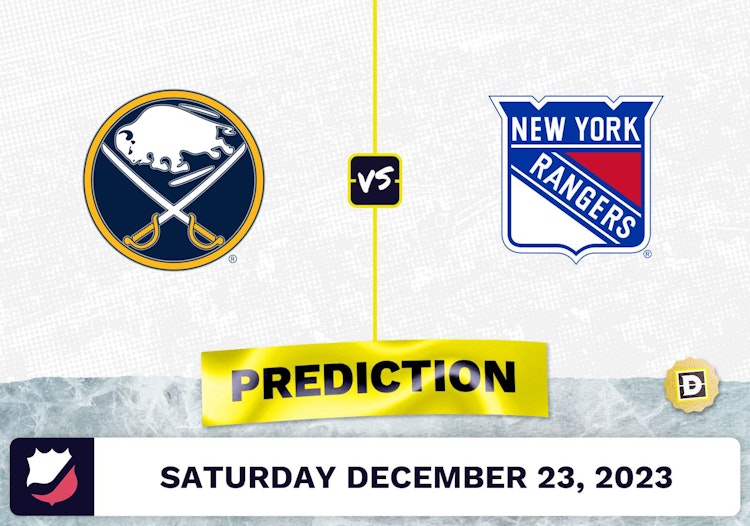 Buffalo Sabres vs. NY Rangers Prediction, Odds, NHL Picks  [12/23/2023]