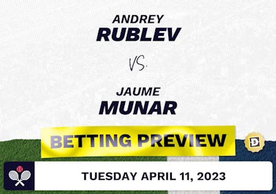 Andrey Rublev vs. Jaume Munar Predictions - Apr 11, 2023