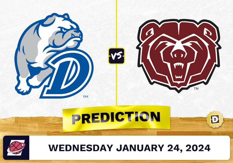 Drake vs. Missouri State Prediction, Odds, College Basketball Picks [1/24/2024]