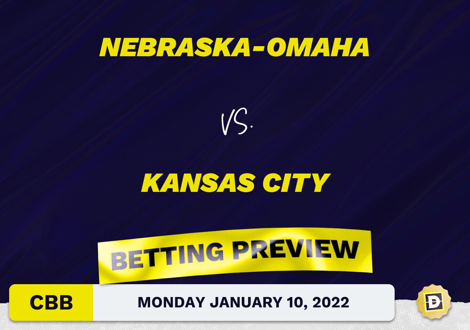 Nebraska-Omaha vs. Kansas City CBB Predictions and Odds - Jan 10, 2022