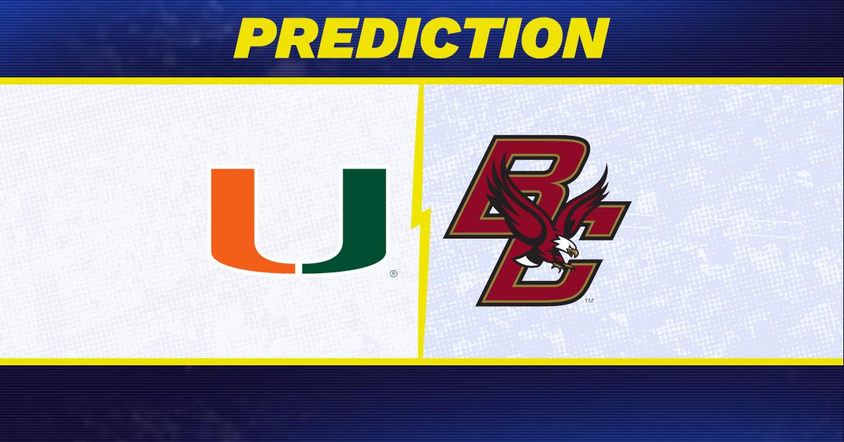 Miami (FL) vs. Boston College prediction: Miami (FL) favored to win men's college basketball matchup [2/7/2026]