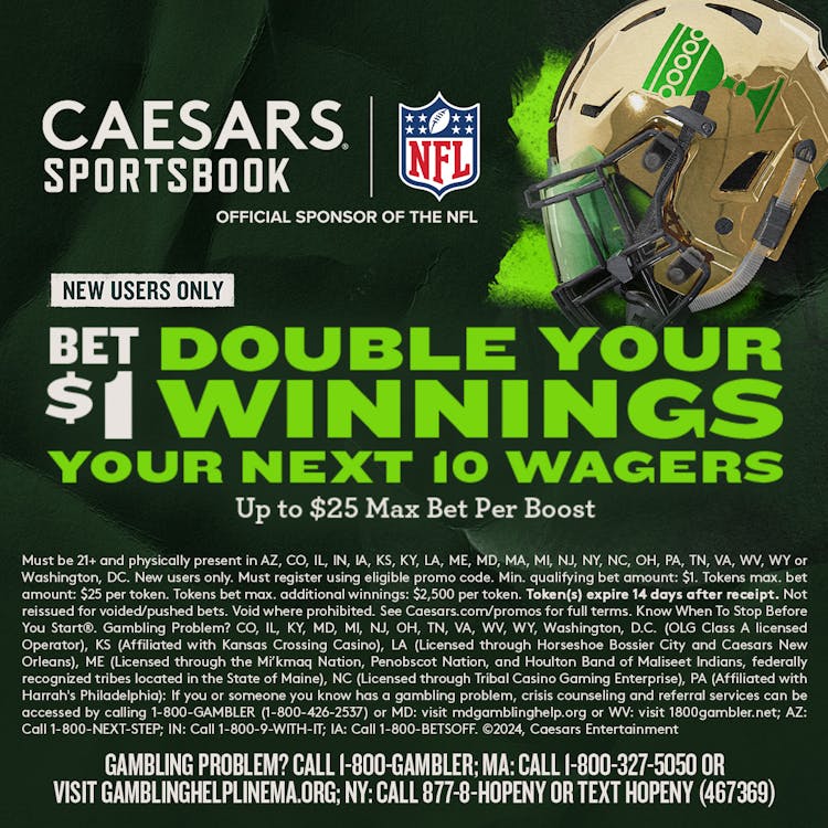 Caesars Double Your Winnings.