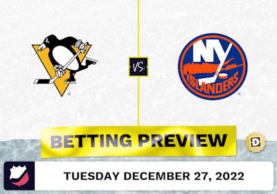Penguins vs. Islanders Prediction and Odds - Dec 27, 2022