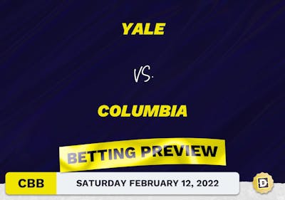 Yale vs. Columbia CBB Predictions and Odds - Feb 12, 2022