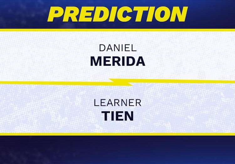 Daniel Merida vs Learner Tien Tennis Prediction.