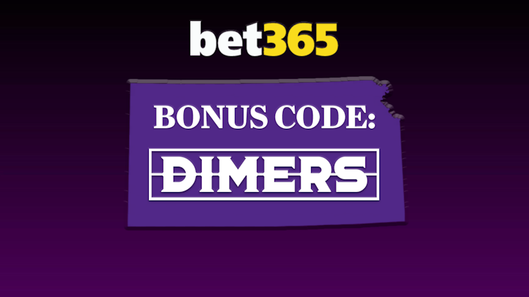 Exclusive Bet365 Bonus Code DIMERS Unlocks Free $150 Bonus Bet in Kansas.