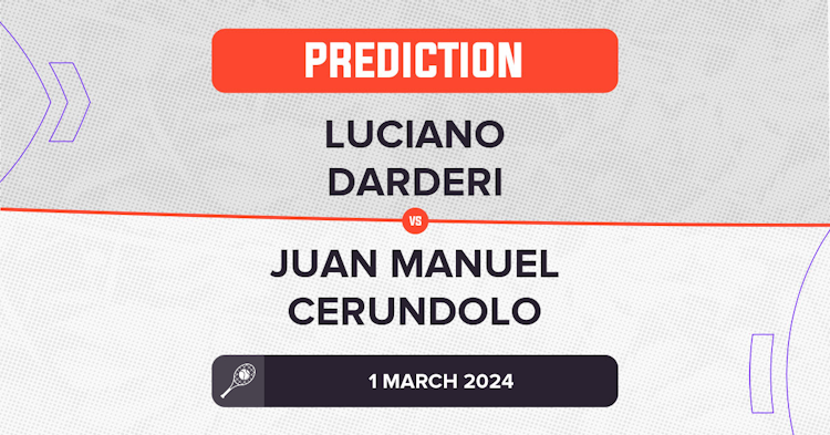 Luciano Darderi vs Juan Manuel Cerundolo Prediction ATP Santiago