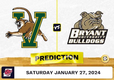 Vermont vs. Bryant University Prediction, Odds, College Basketball Picks [1/27/2024]