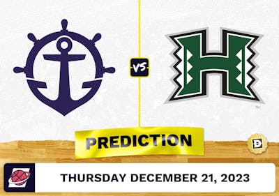Portland vs. Hawaii Prediction, Odds, College Basketball Picks  [12/21/2023]