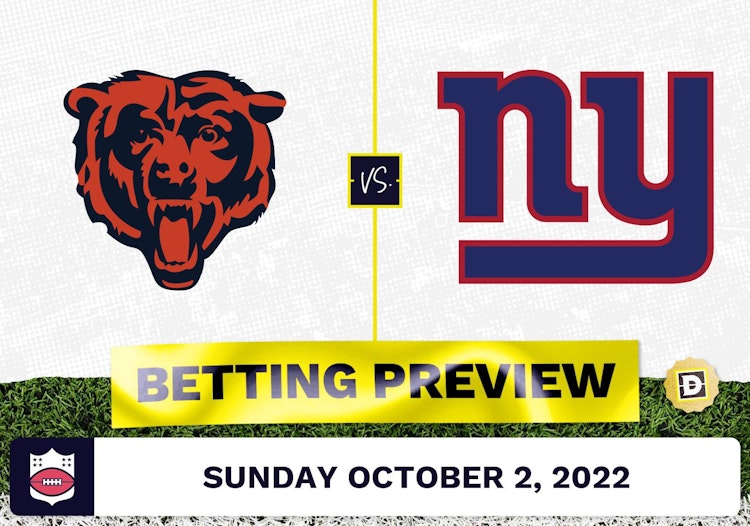 Bears vs. Giants Week 4 Prediction and Odds - Oct 2, 2022