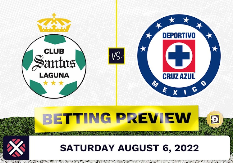 Santos Laguna vs. Cruz Azul Prediction and Odds - Aug 6, 2022