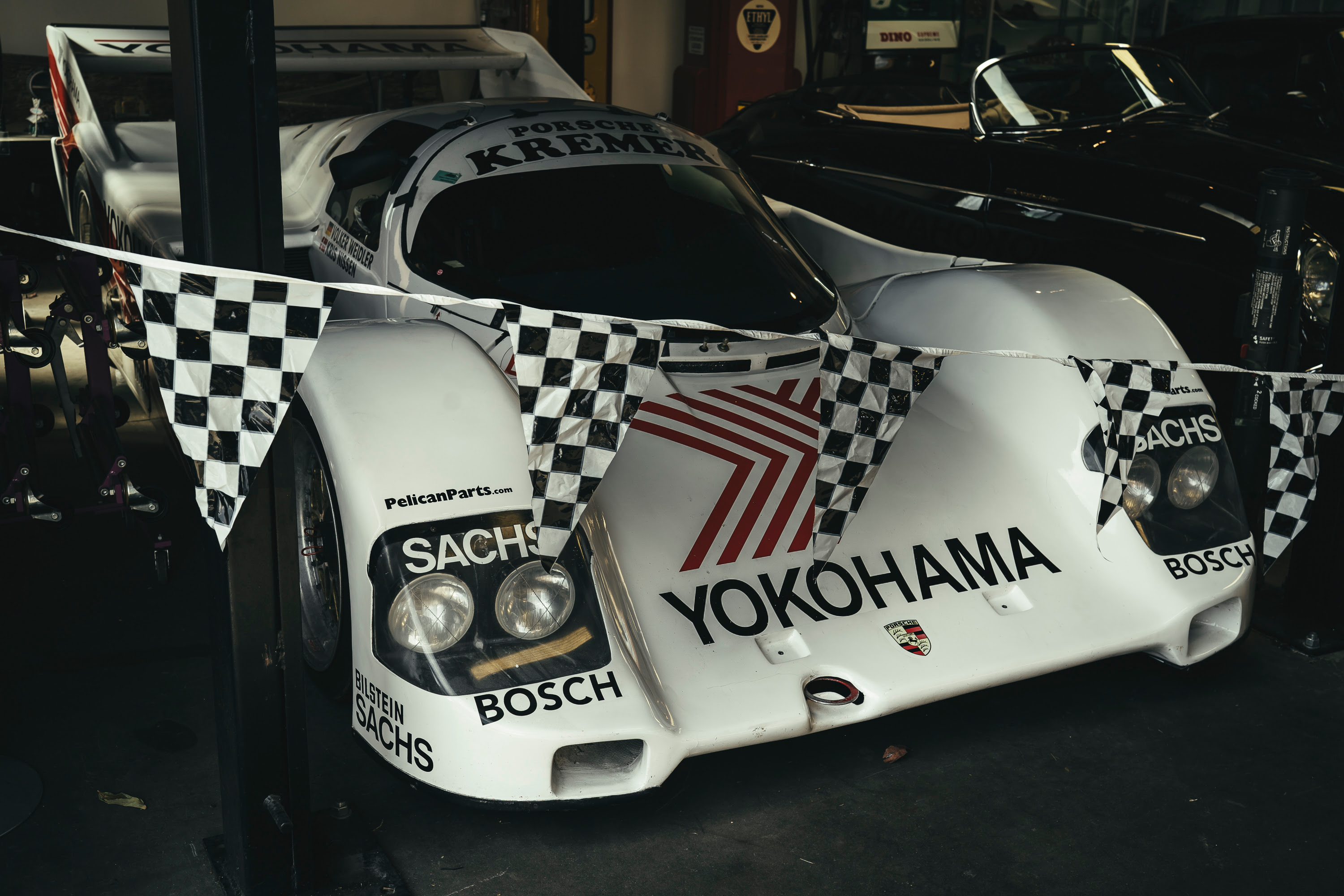 Porsche 962 CK6 driven by Volker Weidler at Pelican Parts.