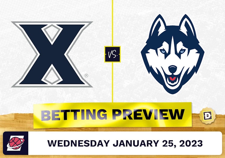 Xavier vs. Connecticut CBB Prediction and Odds - Jan 25, 2023