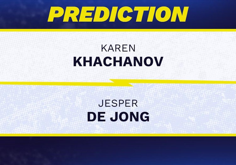 Karen Khachanov vs Jesper De Jong Tennis Prediction.