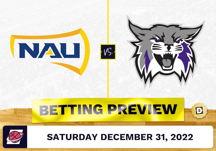 Northern Arizona vs. Weber State CBB Prediction and Odds Dec 31, 2022