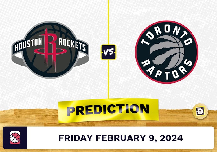 Houston Rockets vs. Toronto Raptors Prediction, Odds, NBA Picks [2/9/2024]