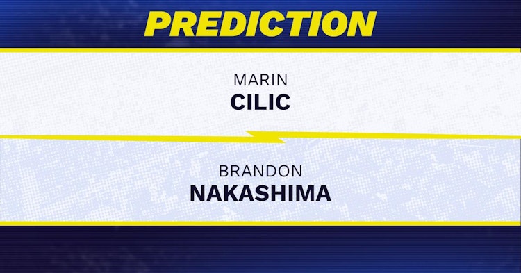 Marin Cilic vs Brandon Nakashima Tennis Prediction.