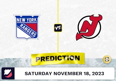 Rangers vs. Devils Prediction and Odds - November 18, 2023