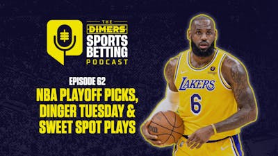 NBA Playoff Props and Dinger Tuesday Home Run Targets | Dimers Sports Betting Podcast