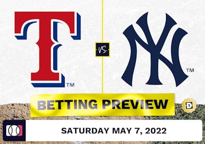 Rangers vs. Yankees Prediction and Odds - May 7, 2022