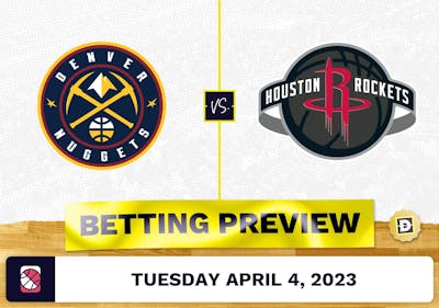 Nuggets vs. Rockets Prediction and Odds - Apr 4, 2023