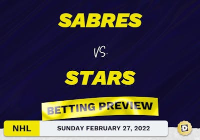 Sabres vs. Stars Predictions and Odds - Feb 27, 2022