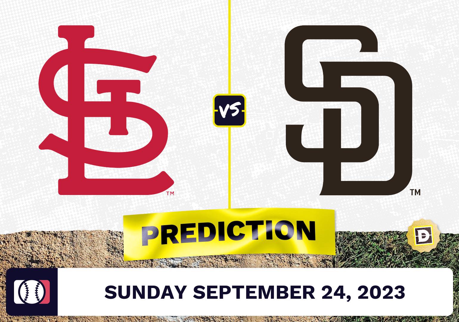 Cardinals vs. Padres Prediction for MLB Sunday [9/24/2023]