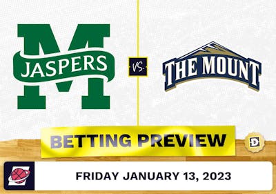 Manhattan vs. Mount St. Mary's CBB Prediction and Odds - Jan 13, 2023