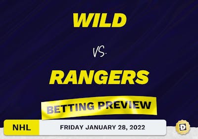Wild vs. Rangers Predictions and Odds - Jan 28, 2022