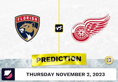 Panthers vs. Red Wings Prediction and Odds - November 2, 2023