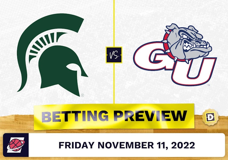 Michigan State vs. Gonzaga CBB Prediction and Odds - Nov 11, 2022