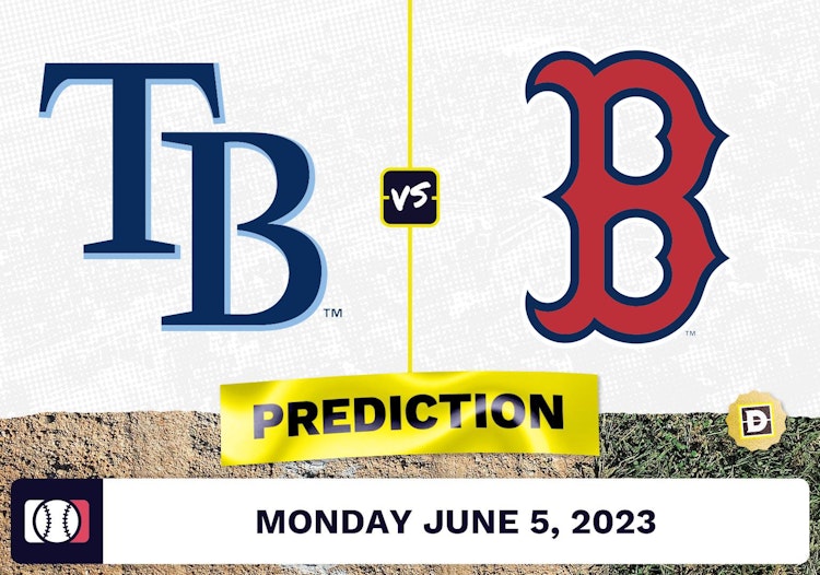 Rays vs. Red Sox Prediction for MLB Monday [6/5/2023]