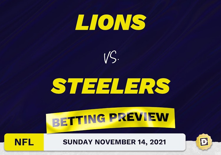 Lions vs. Steelers Predictions and Odds - Nov 14, 2021