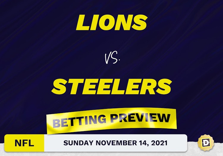 Lions vs. Steelers Predictions and Odds - Nov 14, 2021