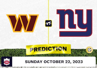 Commanders vs. Giants Prediction, Week 7 Odds, NFL Player Props [2023]
