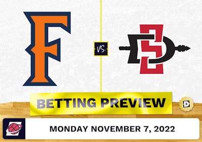 Cal State Fullerton vs. San Diego State CBB Prediction and Odds - Nov 7, 2022