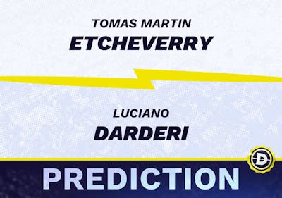 Tomas Martin Etcheverry vs. Luciano Darderi Prediction, Odds, Picks for ATP Lyon Open 2024