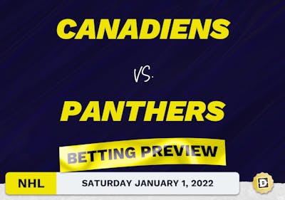 Canadiens vs. Panthers Predictions and Odds - Jan 1, 2022