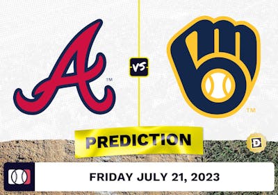 Braves vs. Brewers Prediction for MLB Friday [7/21/2023]