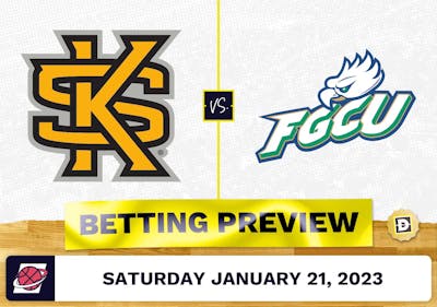 Kennesaw State vs. Florida Gulf Coast CBB Prediction and Odds - Jan 21, 2023