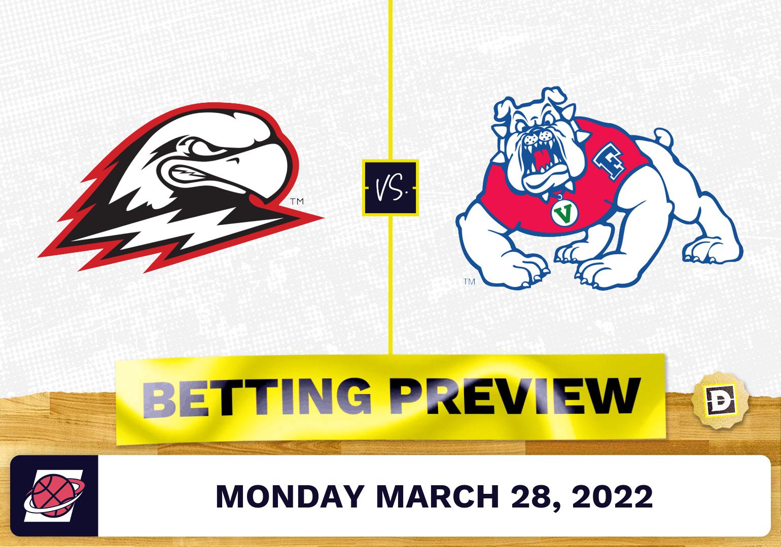 Southern Utah vs. Fresno State CBB Predictions and Odds - Mar 28, 2022