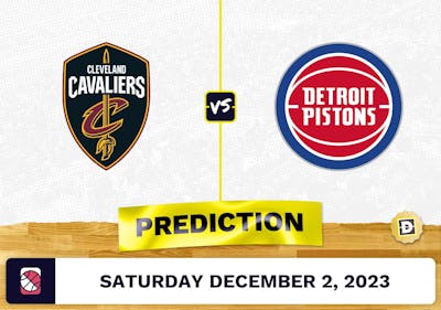 Cleveland Cavaliers vs. Detroit Pistons Prediction and Odds - December 2, 2023