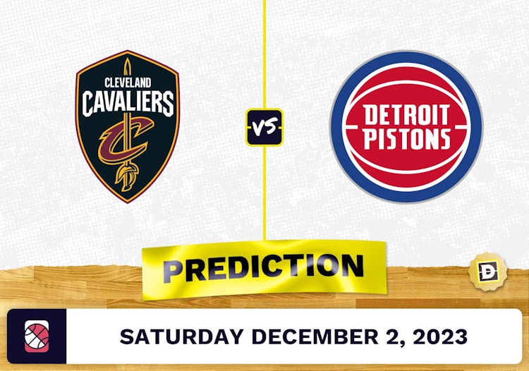 Cleveland Cavaliers vs. Detroit Pistons Prediction and Odds - December 2, 2023