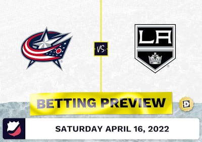 Blue Jackets vs. Kings Prediction and Odds - Apr 16, 2022