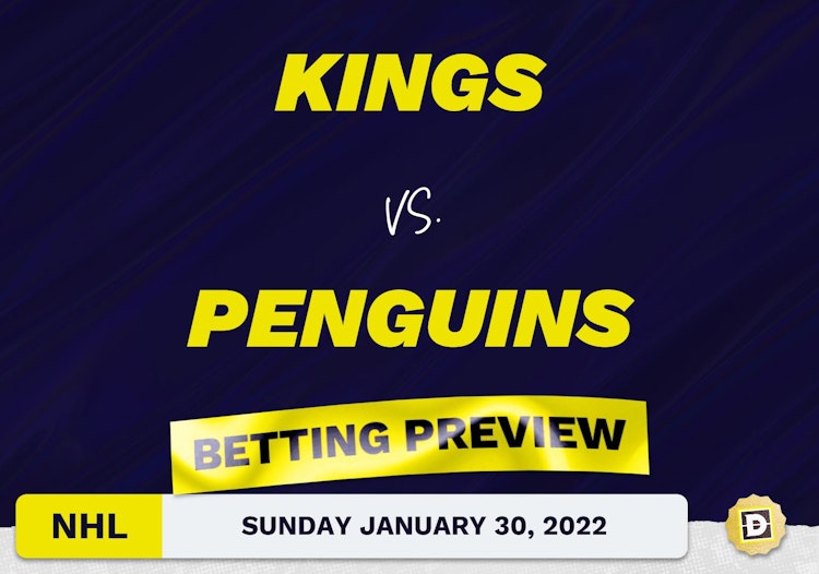 Kings vs. Penguins Predictions and Odds - Jan 30, 2022