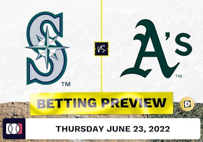 Mariners vs. Athletics Prediction and Odds - Jun 23, 2022
