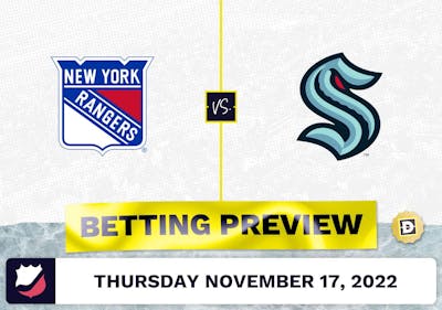 Rangers vs. Kraken Prediction and Odds - Nov 17, 2022